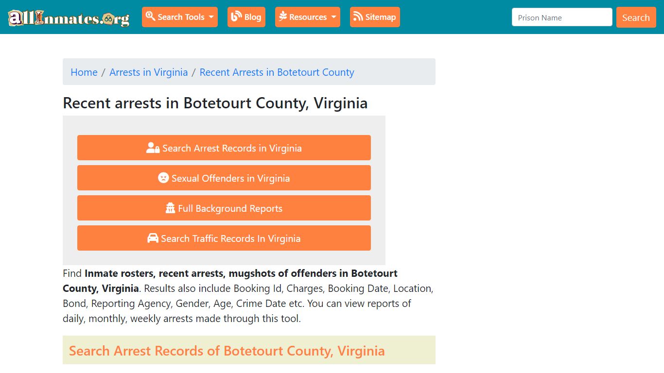 Recent arrests in Botetourt County, Virginia | Mugshots, Rosters ...